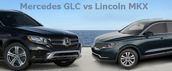 Mercedes GLC or Lincoln MKX midsize SUV comparison