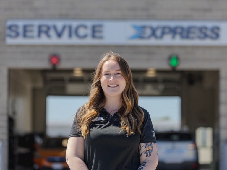 Ashley Carnes, Service Director at Fletcher Subaru Joplin