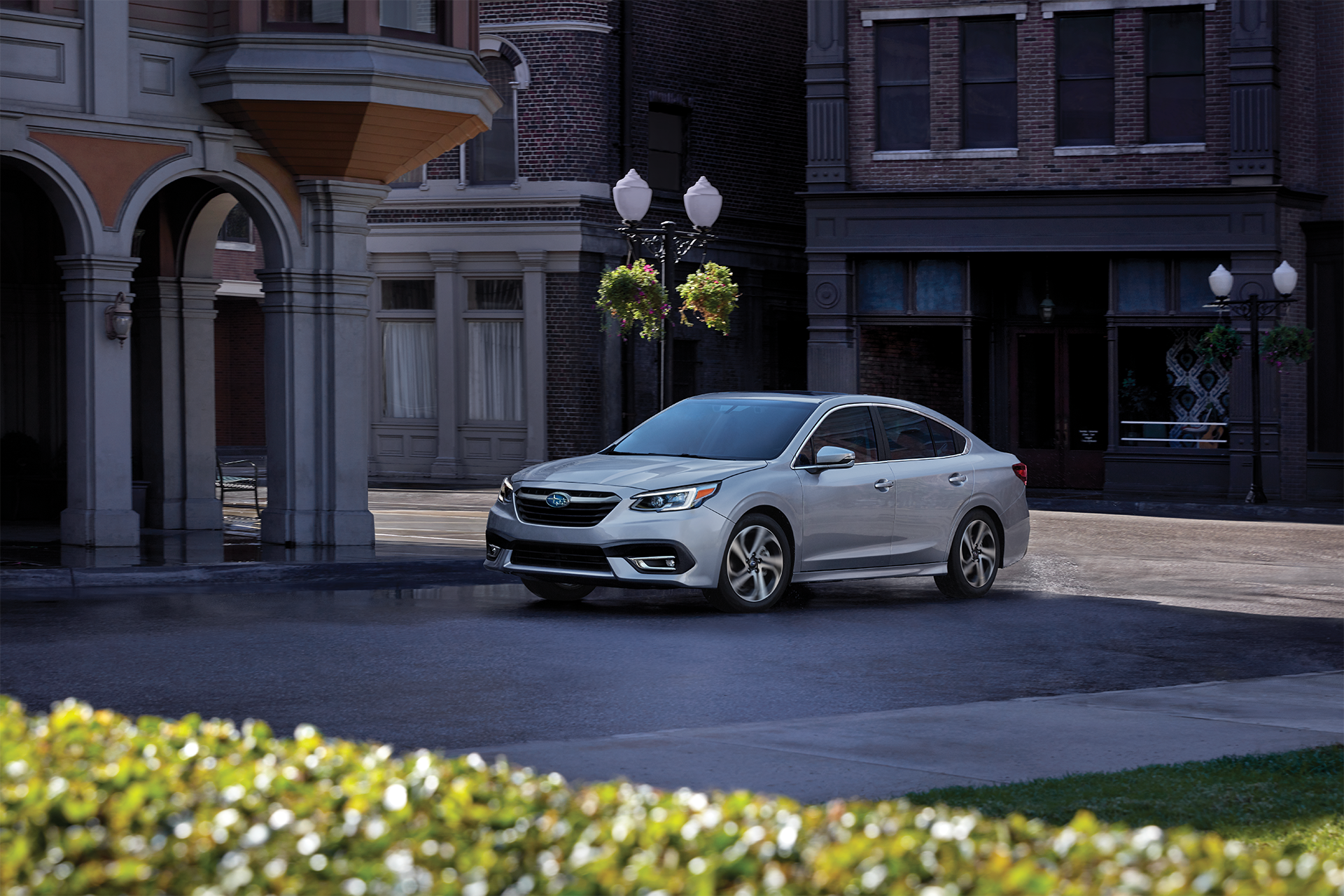 Fletcher Subaru is a Subaru Dealership in Joplin near Joplin, MO | 2020 Subaru Legacy parked on town street