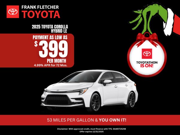 2025 Toyota Corolla Hybrid LE