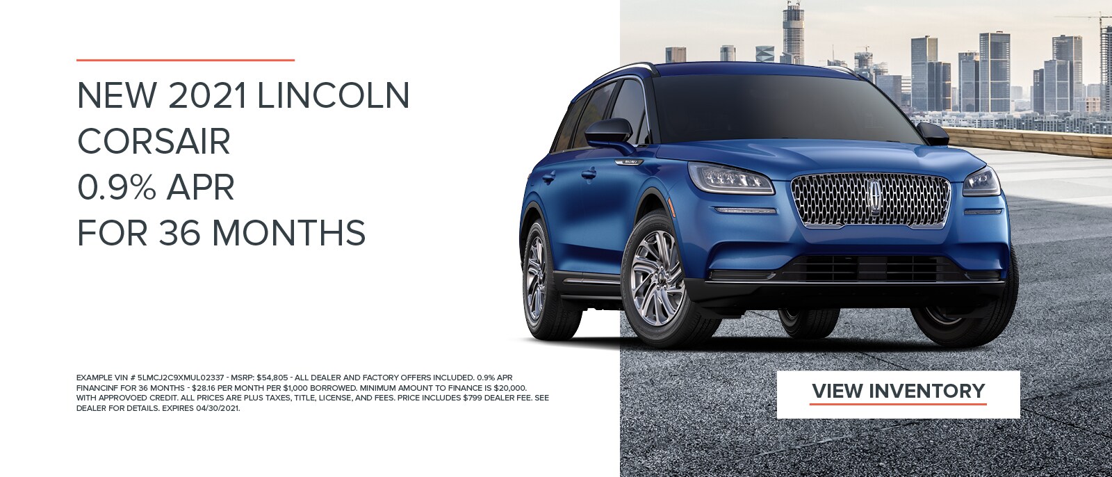 New 2021 Lincoln Corsair New 2021 Lincoln Corsair