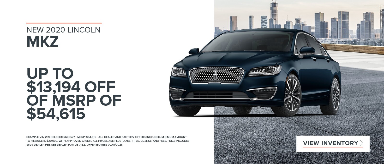 New 2020 Lincoln MKZ New 2020 Lincoln MKZ
