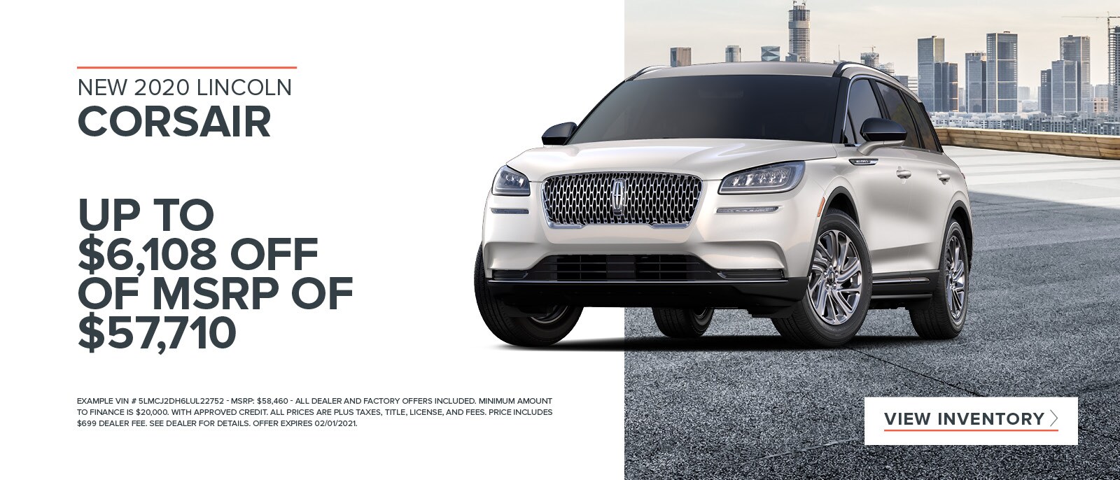 New 2020 Lincoln Corsair New 2020 Lincoln Corsair