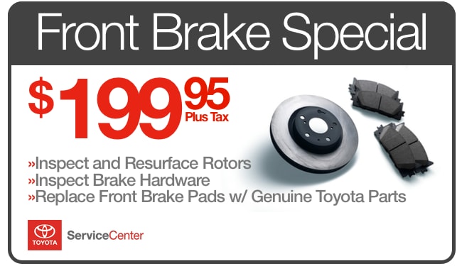 toyota brake specials san diego #1