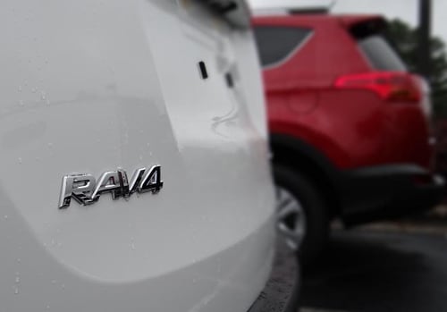 2013 Toyota RAV4 badge