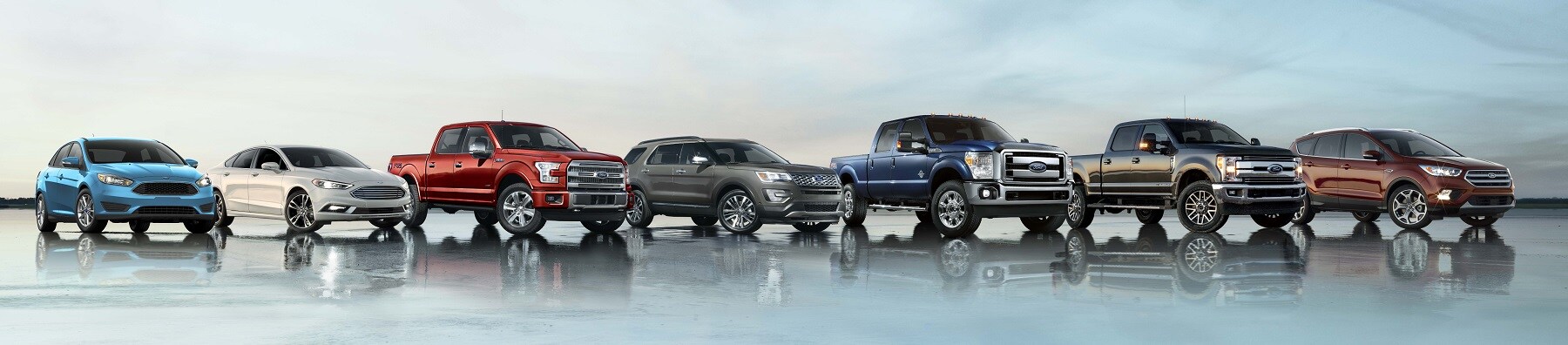 Ford Vehicle Line Up