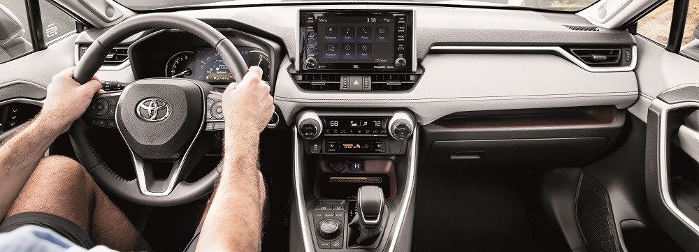 Driving a Toyota RAV4