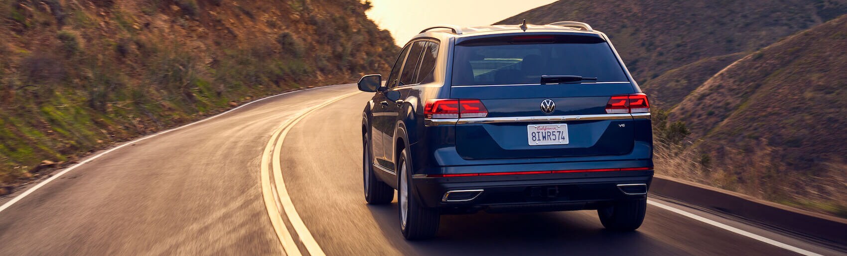 Volkswagen Atlas driving in mountain road Interior Doylestown PA