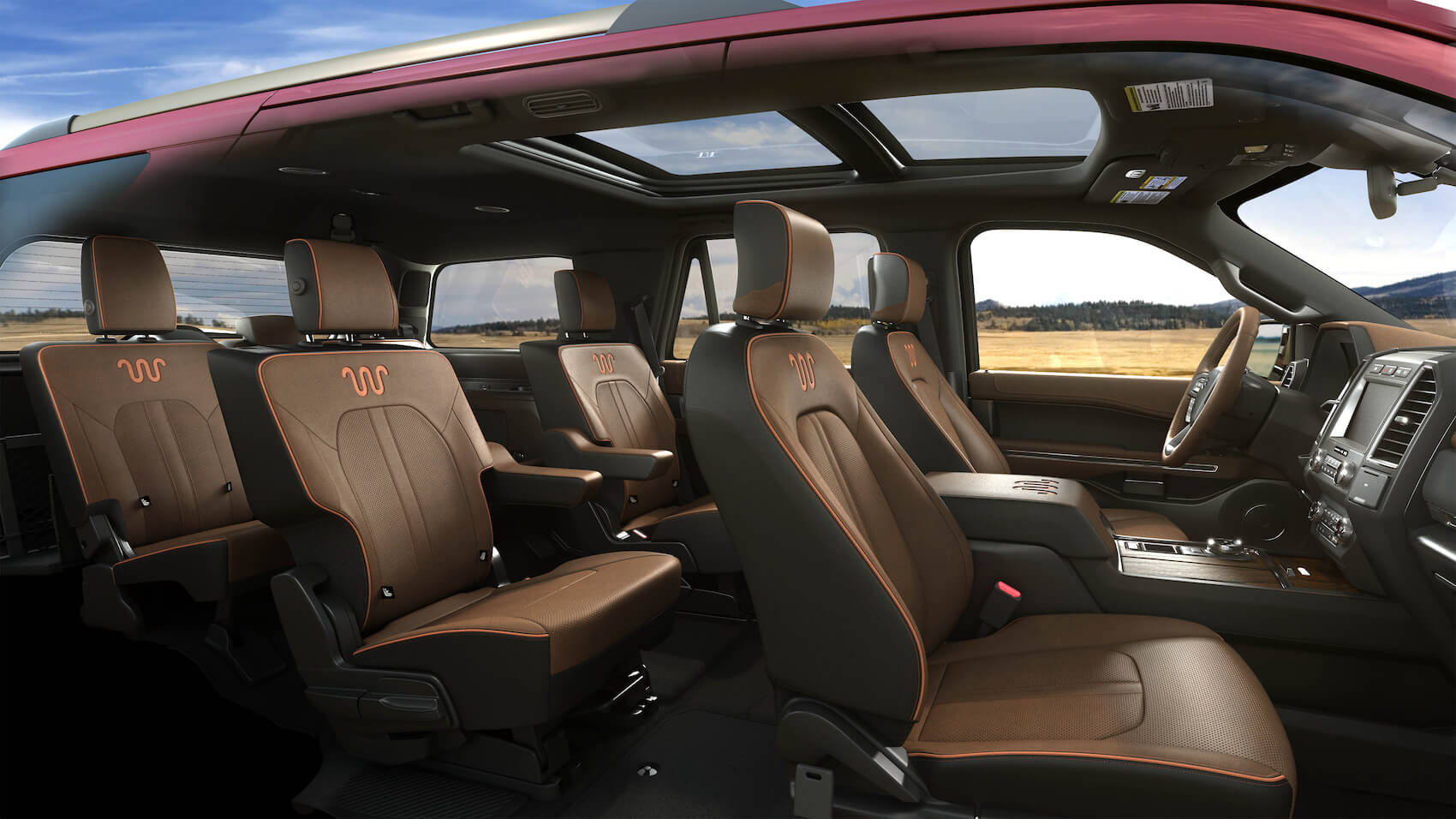 2021 Ford Expedition interior seats