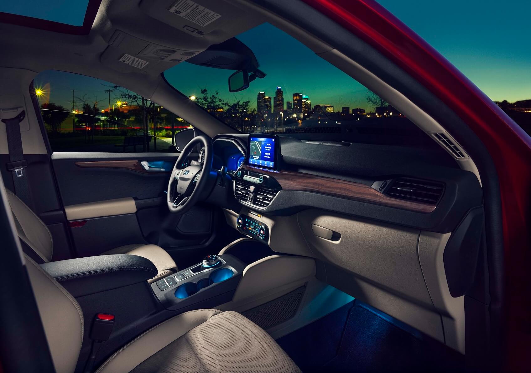 2020 Ford Escape interior