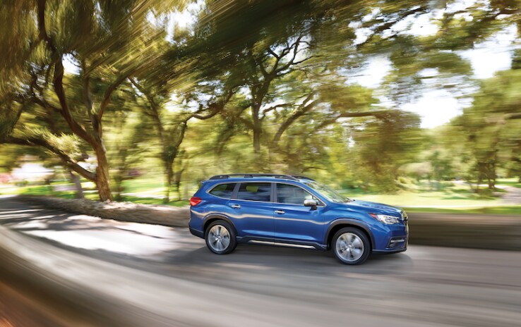 Blue Subaru Ascent
