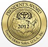 DARCARS Toyota of Frederick Presidents Award 2012