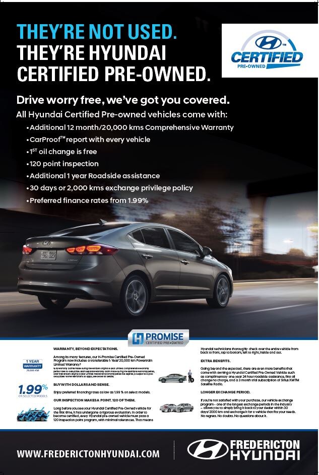 Used Vehicle Specials Fredericton Hyundai