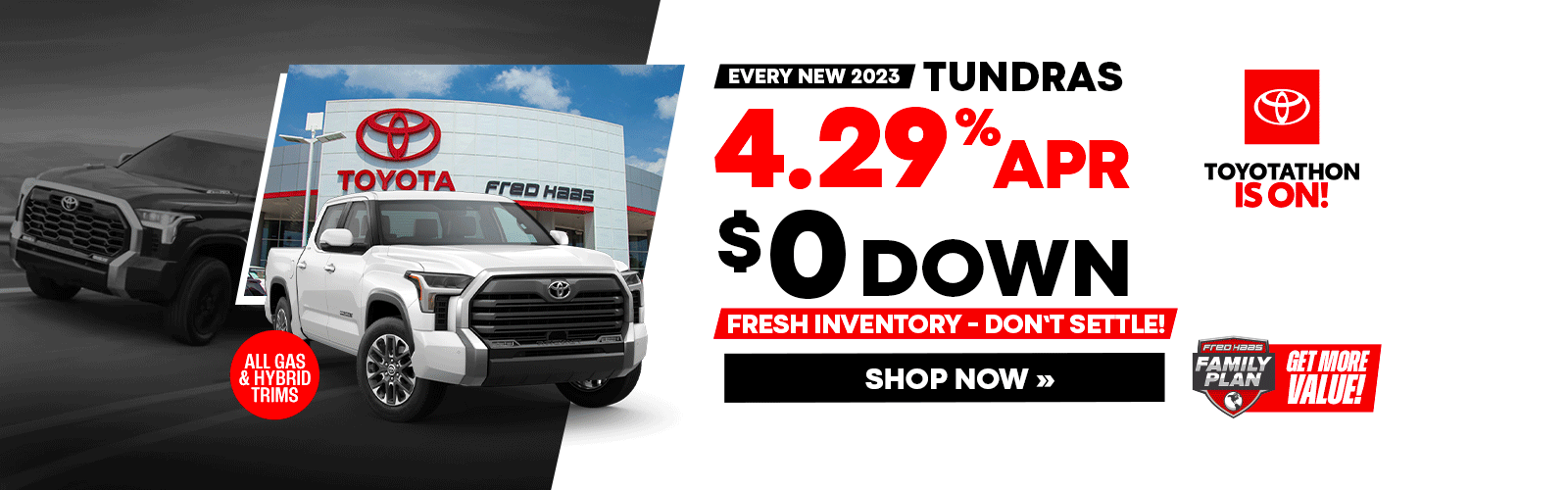 Fred Haas Toyota World’s Black Friday Deals | Near Me in Spring, TX ...