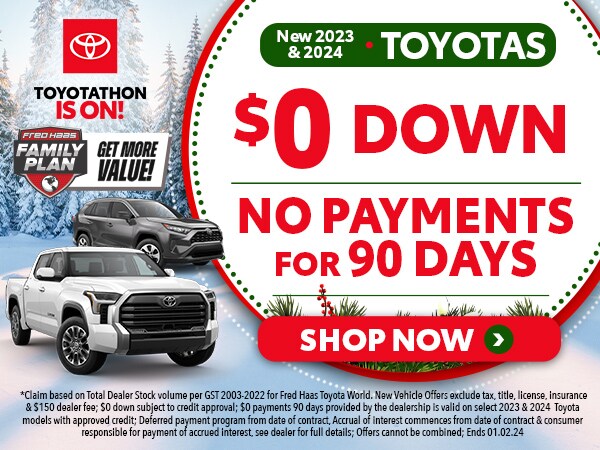 Toyotathon Sales Event | Spring, TX | Fred Haas Toyota World