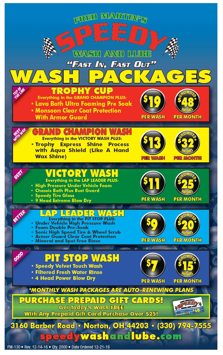 Speedy Wash & Lube New dealership in Barberton, OH 44203