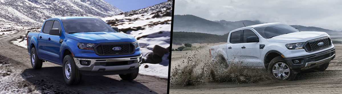 2020 Ford Ranger vs 2020 Ford Ranger