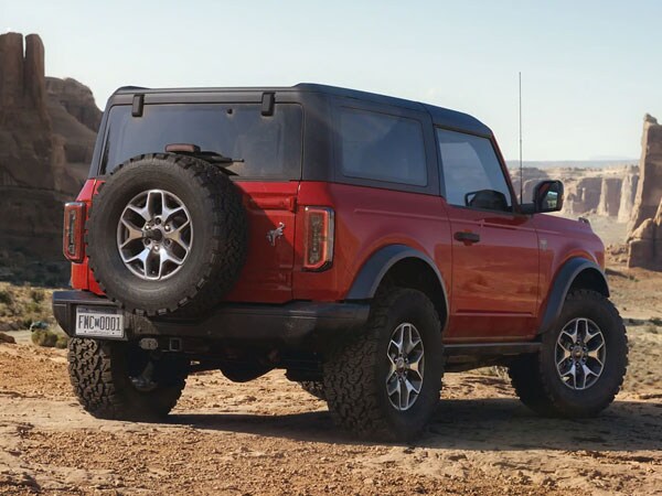 2021 Ford Bronco Rear Angle