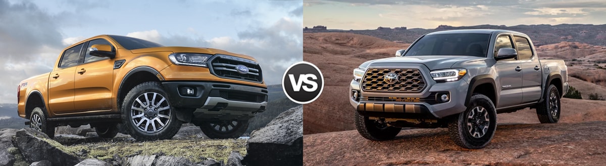 2020 Ford Ranger vs 2020 Toyota Tacoma