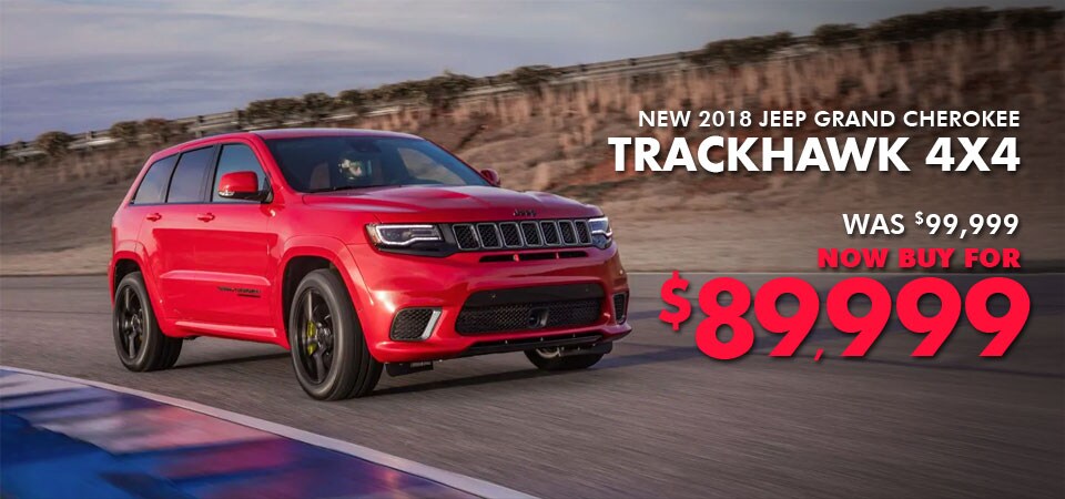 Jeep Grand Cherokee Trackhawk offer