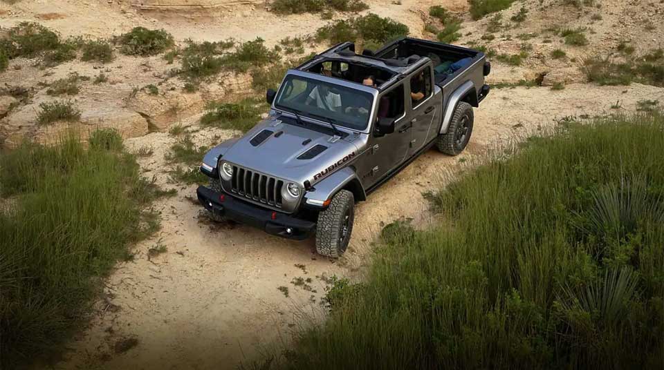 Off Road Open Air Pickup Truck 2020 Jeep Gladiator