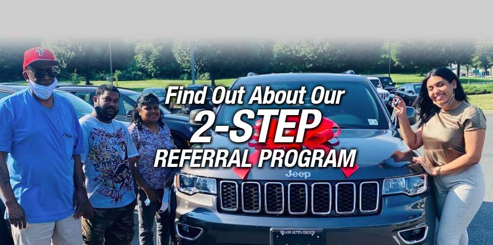 Freehold Jeep 2-Step Referral Program