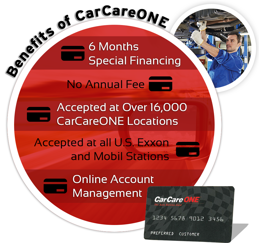CarCareONE Auto Service Special Financing Credit Card At Freehold Jeep 