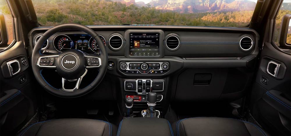 2021 Wrangler 4xe Hybrid Interior