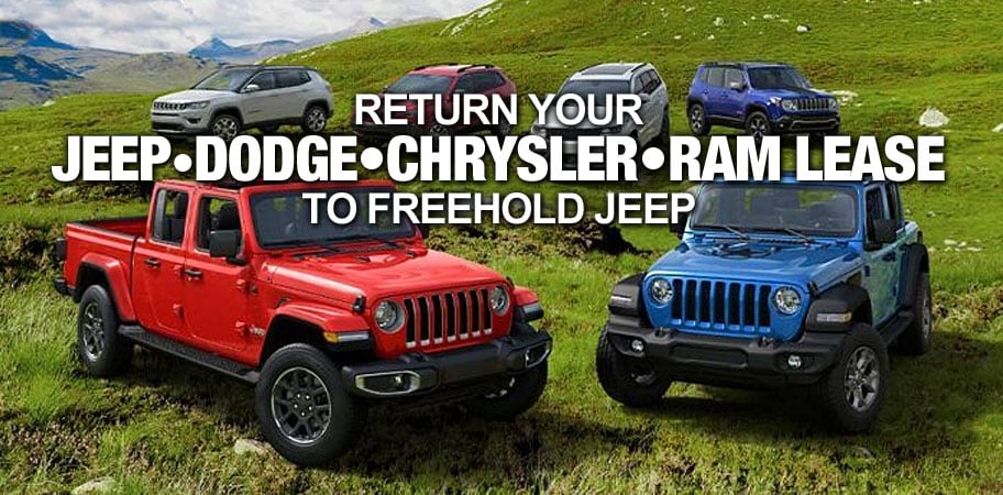 Return Your Jeep Dodge Chrysler RAM Lease to Freehold Jeep