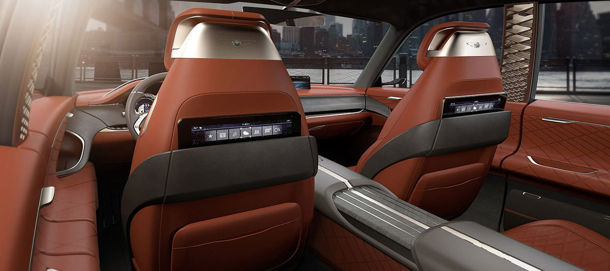 2020 GV80 Rear Seats