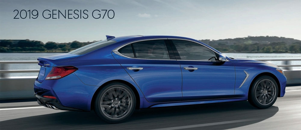 2019 Remaining Genesis G70 Inventory