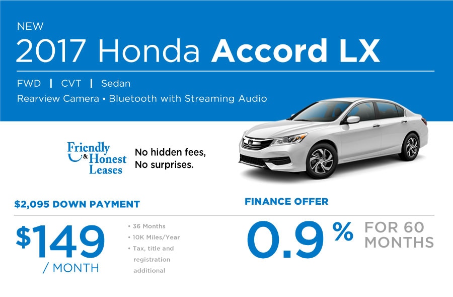 Honda Accord Special Offer