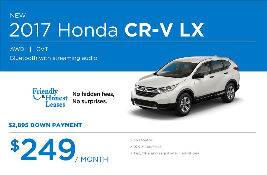 Honda CR-V Special Offer