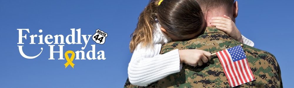 Friendly Honda's Military Appreciation Offer