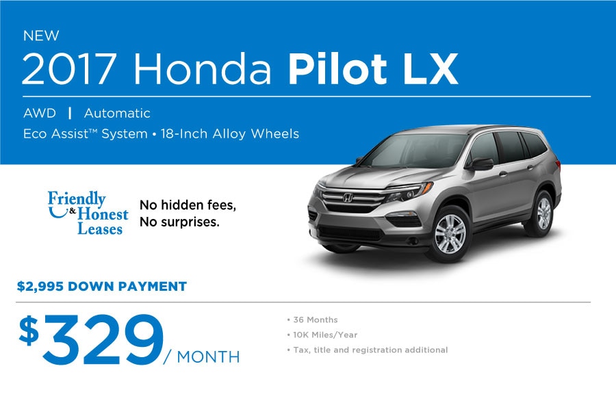 Honda Pilot Special Offer