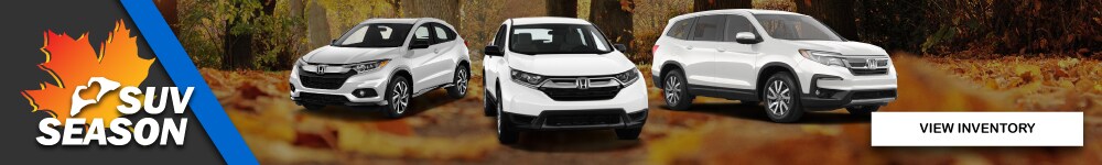 It's SUV Season at Friendly Honda!