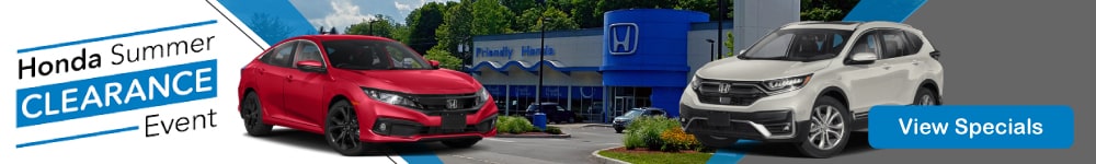 Friendly Honda Summer Clearance Event!