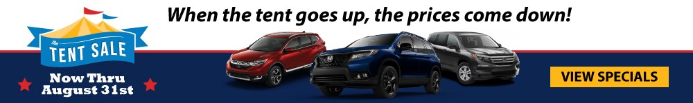 Friendly Honda
Tent Sale 2020