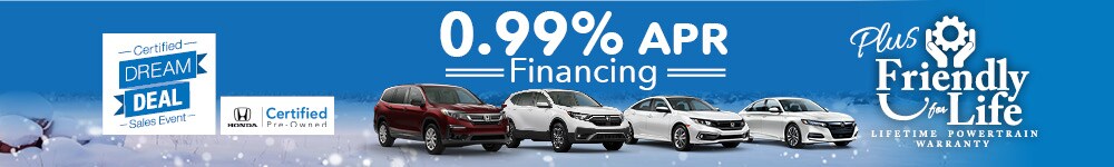 Yay! It's Happy Honda Days at Friendly Honda!