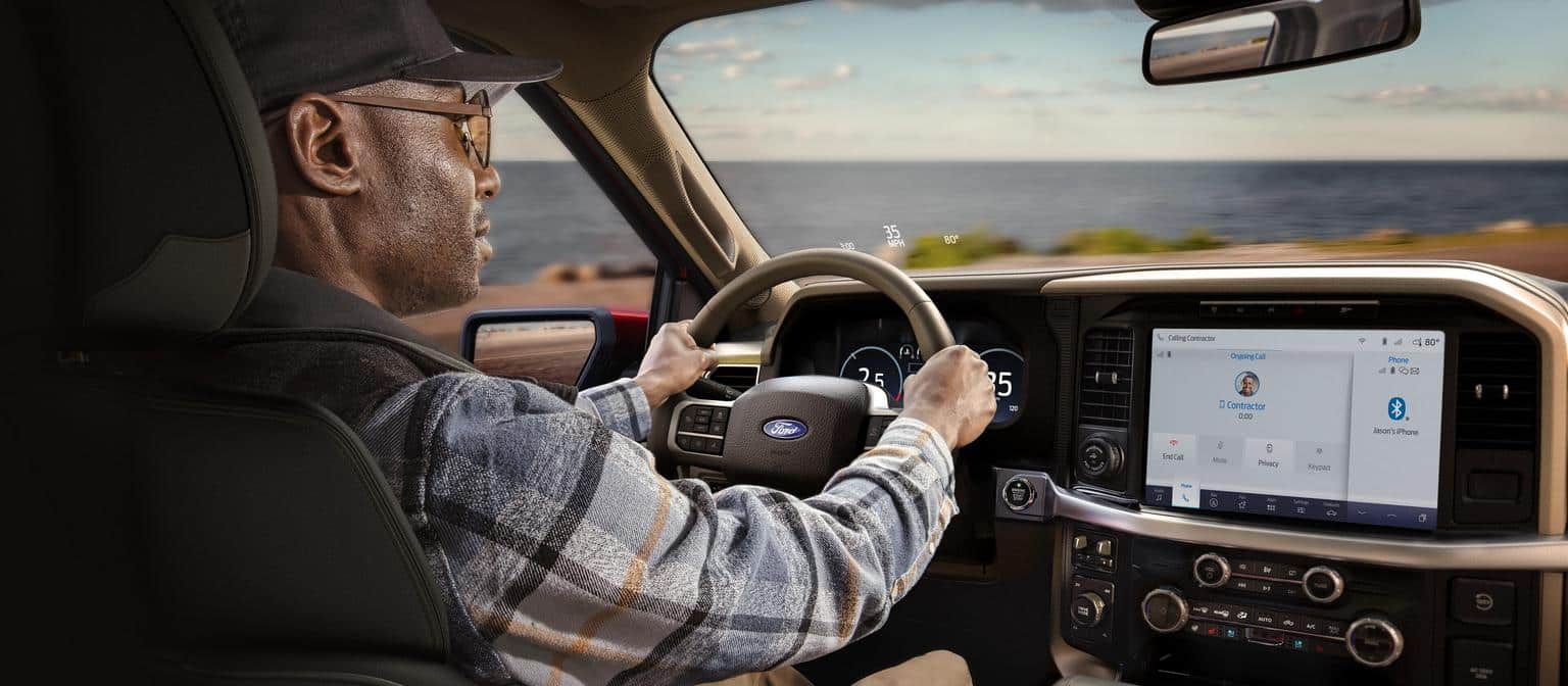 2025 Ford F-150 infotainment screen
