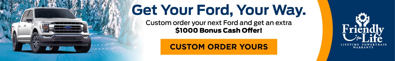 Get Your Ford, Your Way at Friendly Ford!