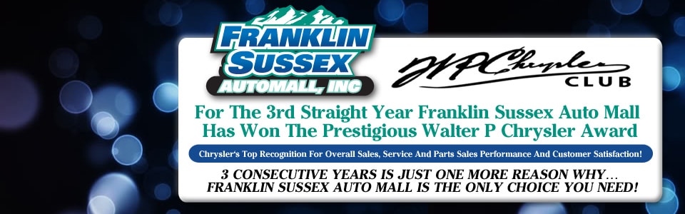 Franklin Sussex Auto Mall | New and Used Chrysler, Dodge ...