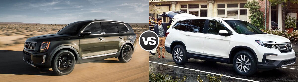 2020 Kia Telluride vs 2019 Honda Pilot