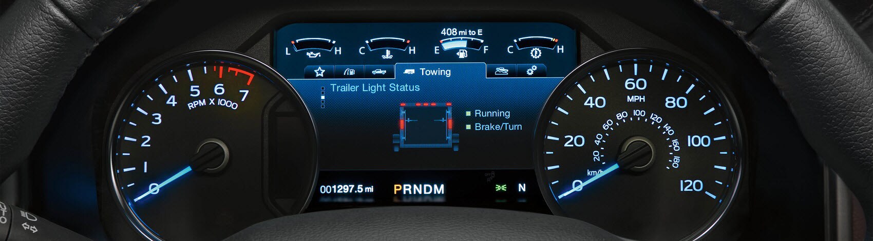 2020 Ford F-150 Dash