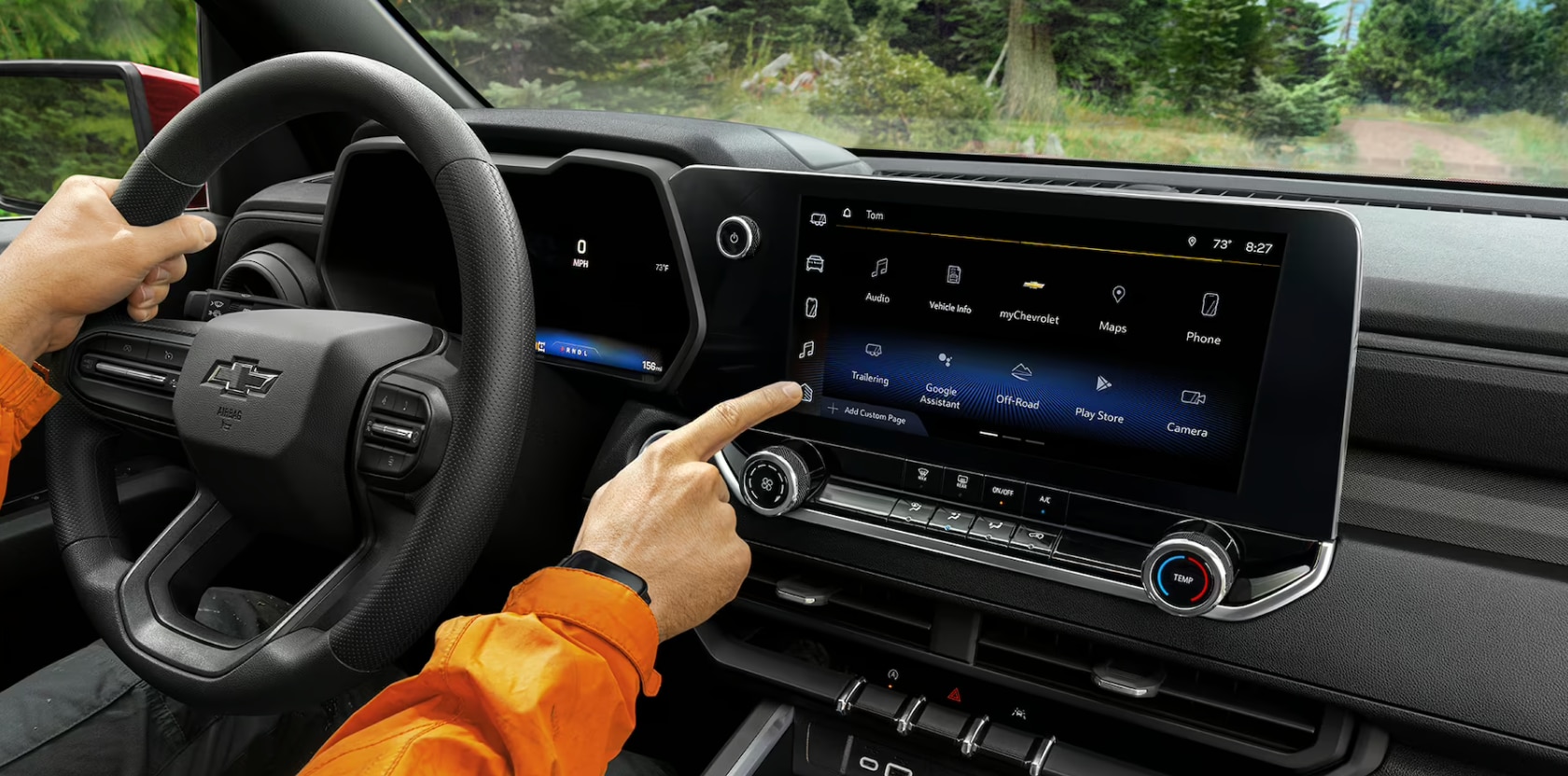 2023 Chevy Colorado Interior Close Dashboard View.png