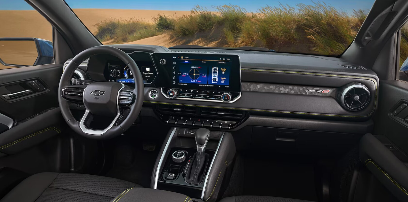 2023 Chevy Colorado Interior Dashboard View.png