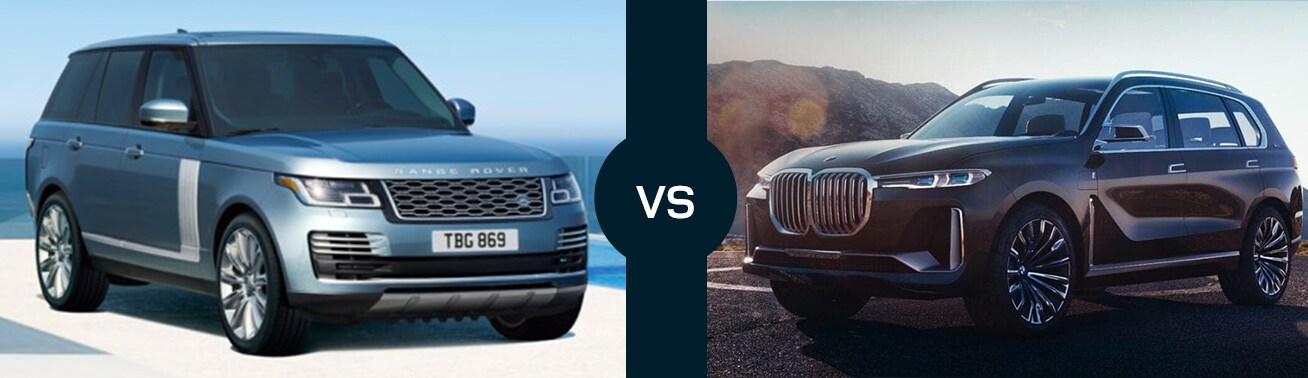 2019 Range Rover vs. BMW X7