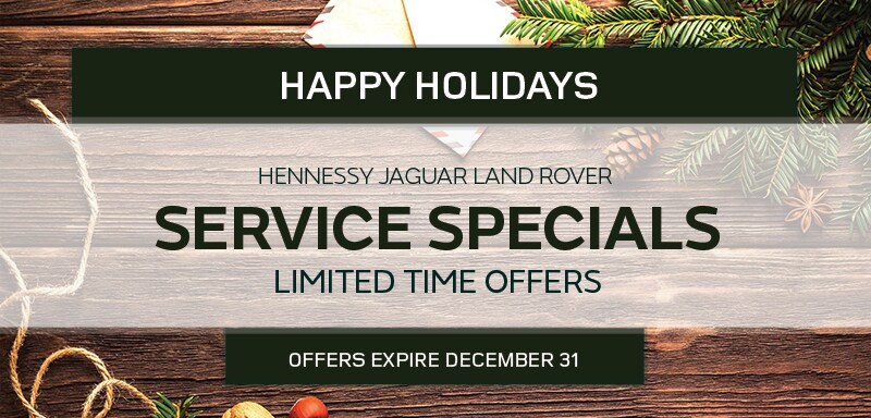 December Service Specials