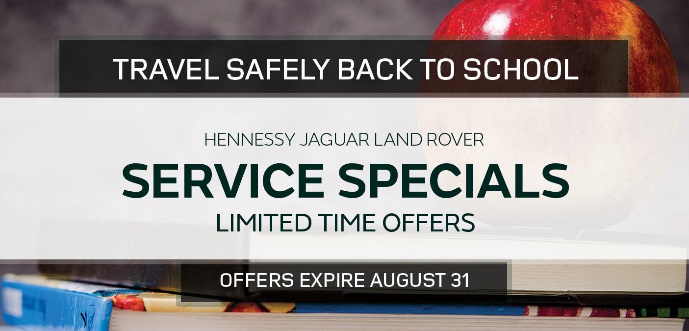 August 2018 Service Specials