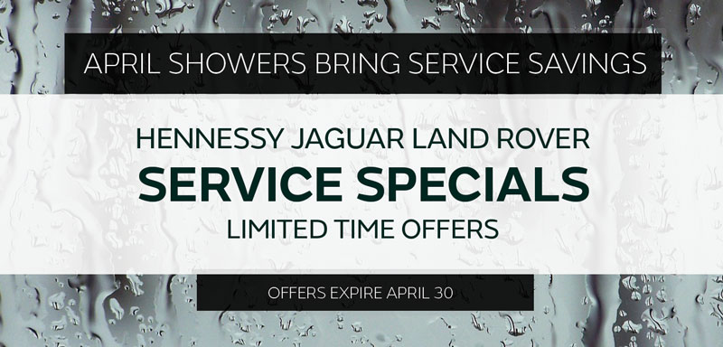 April Service Specials